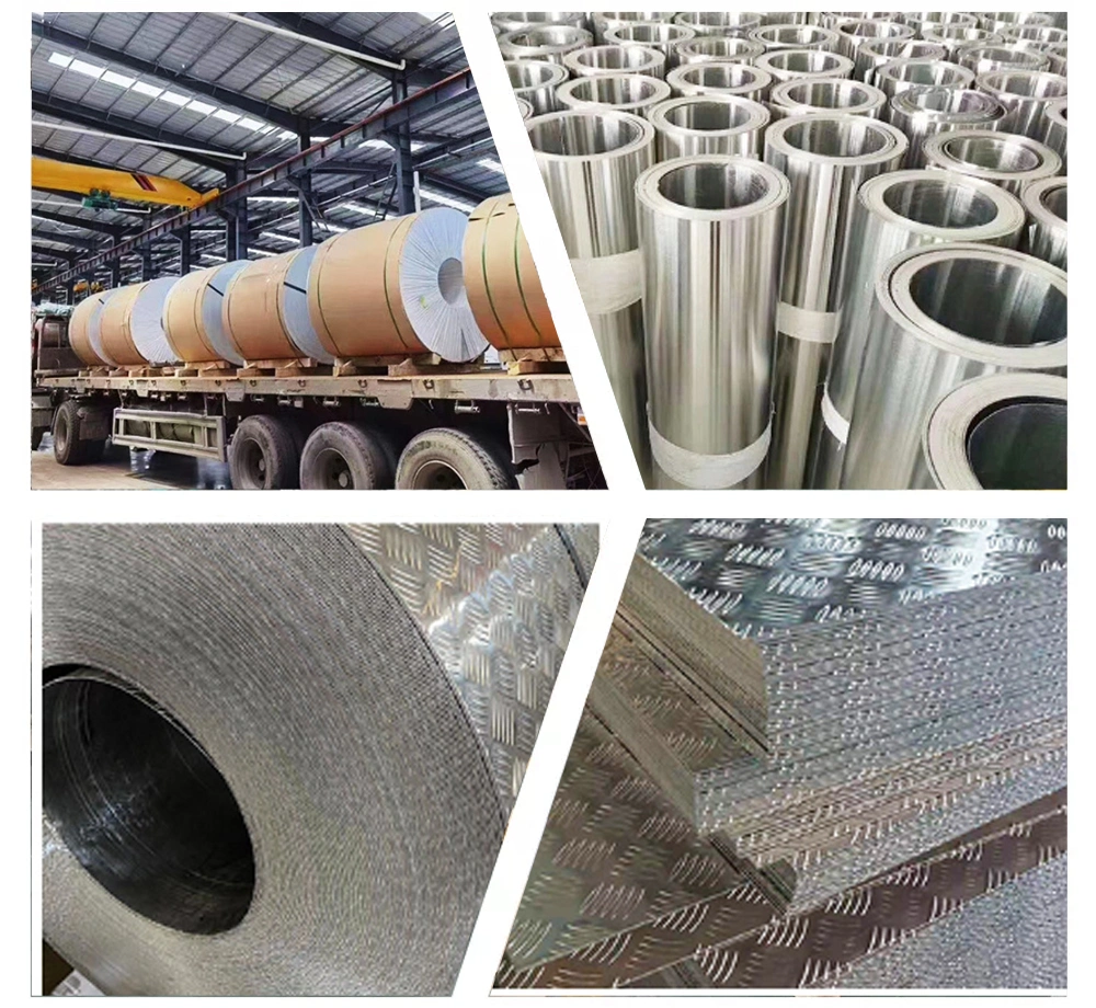 Factory Made 1000 3000 5000 8000 Series Cold Rolled Aluminum Alloy Coil for Industrial